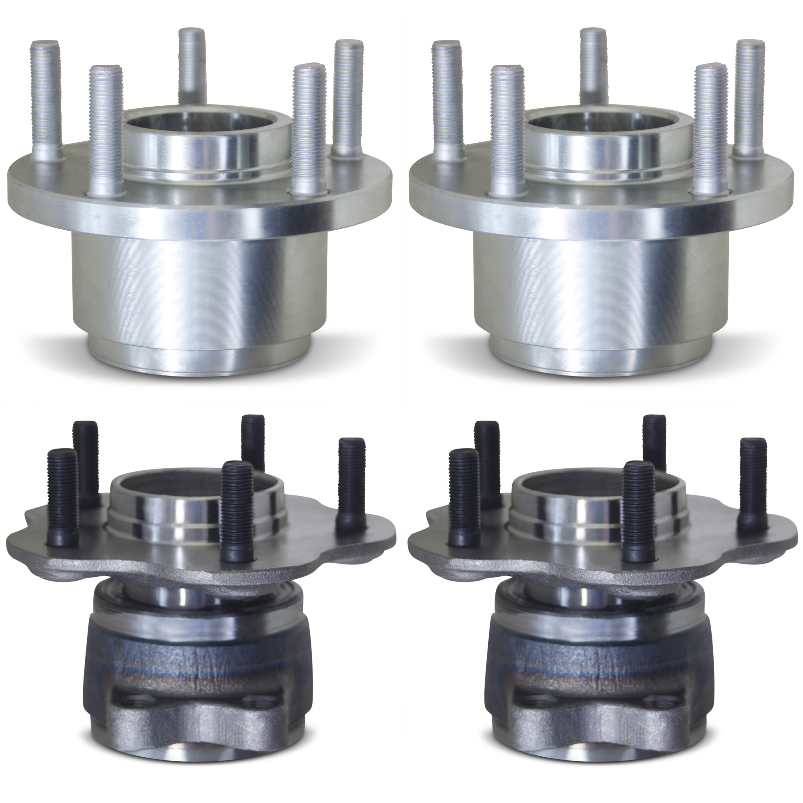 Full Set of 4 to 5 Lug Wheel Conversion Hubs for 19891994 Nissan 240SX
